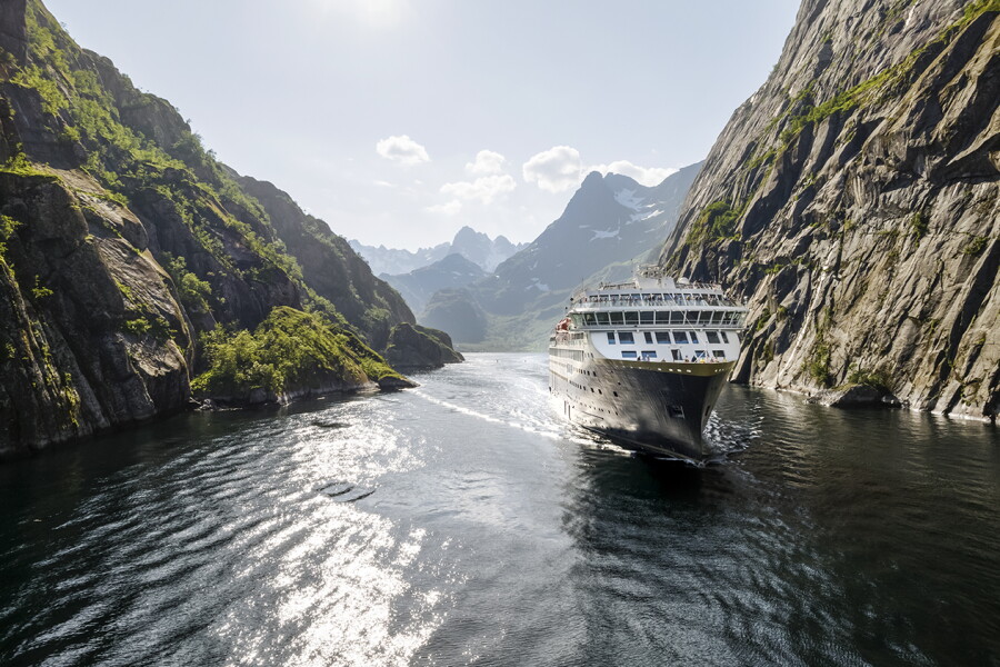Nordic fjord reserved for the Boreal Watch route